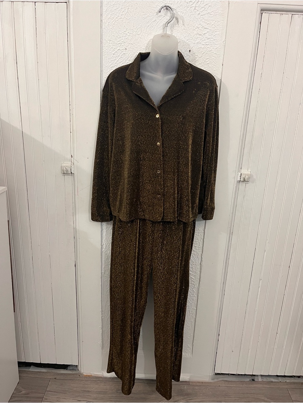 Metallic Gold pajamas